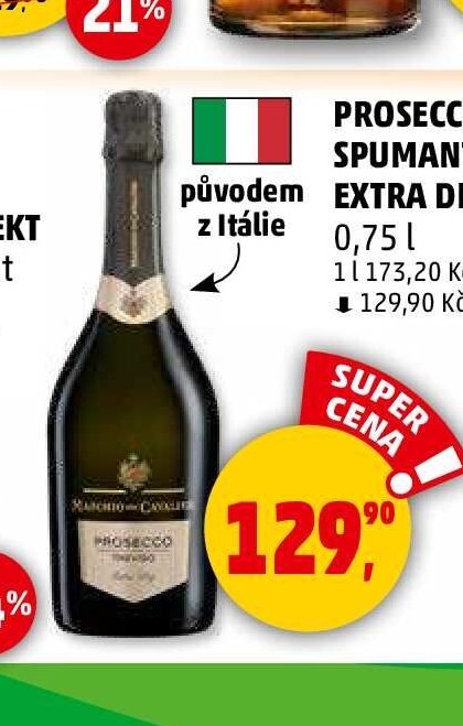 Prosecco Spumante Extra Dry 0,75l - Penny Market akcniletaky.com