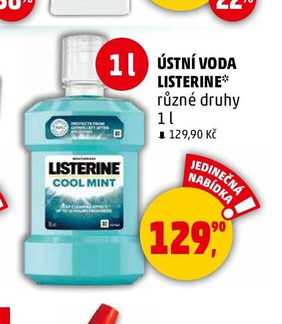 ÚSTNÍ VODA LISTERINE