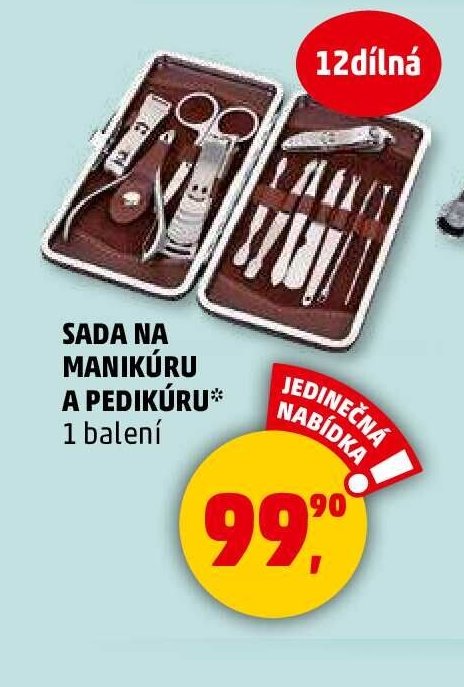 SADA NA MANIKÚRU A PEDIKÚRU
