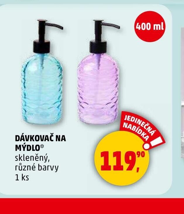 DÁVKOVAČ NA MÝDLO