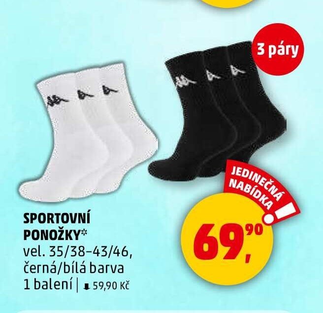 SPORTOVNÍ PONOŽKY