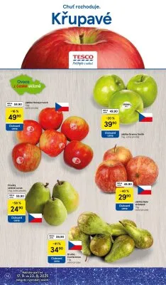 akční leták Tesco 17.9.2025-23.9.2025