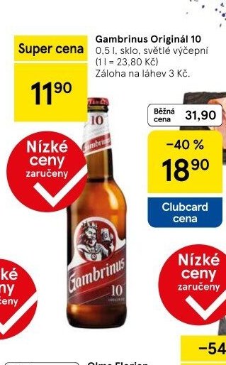 Gambrinus Originál 10