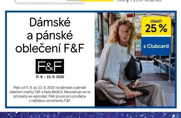 Dámské a pánské oblečení F&F