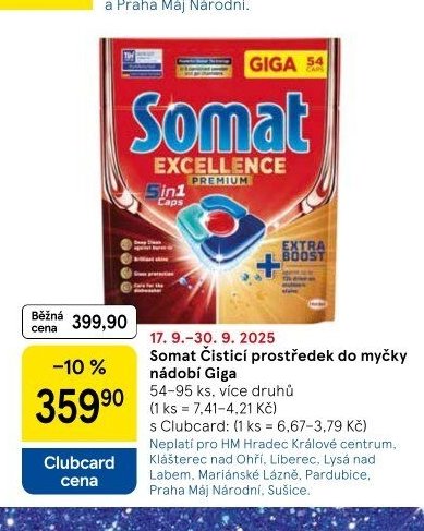 Somat Čisticí prostředek do myčky nádobí Giga