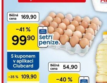 Tesco Vejce z podestýlky