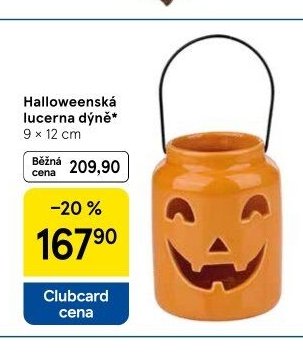 Halloweenská lucerna dýně