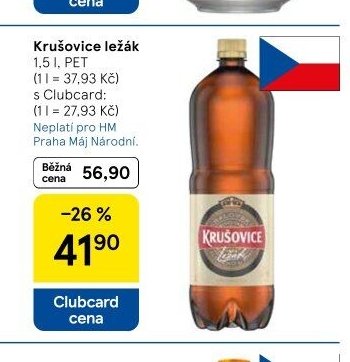 Krušovice ležák