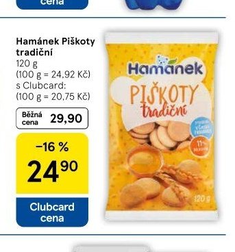 Hamánek Piškoty tradiční