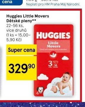 Huggies Little Movers Dětské pleny