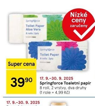 Springforce Toaletní papír