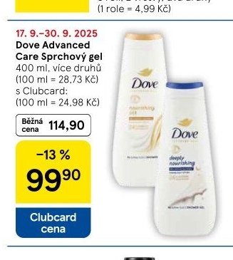Dove Advanced Care Sprchový gel