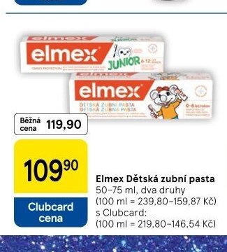 Elmex Dětská zubní pasta