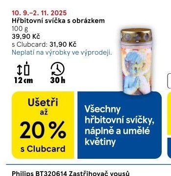 Hřbitovní svíčka s obrázkem - Tesco akcniletaky.com
