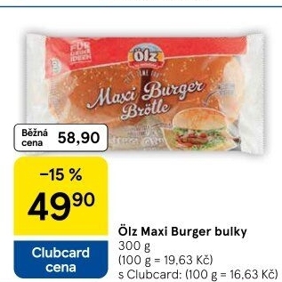 Bulky na hamburger Ölz