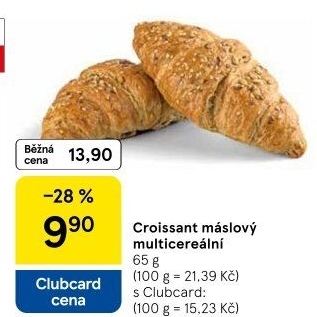 Croissant multicereální