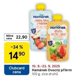 Kapsička ovocná Hamánek