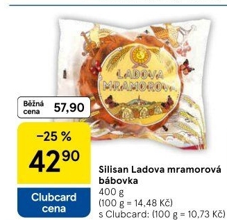 Ladova sváteční bábovka Silisan