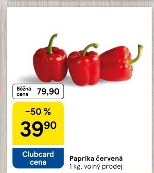 Paprika červená