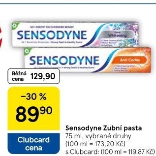 Pasta na zuby Sensodyne
