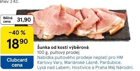 Šunka od kosti výběrová