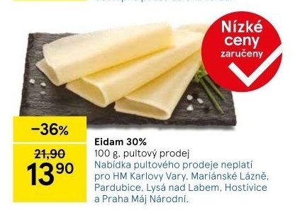 Sýr Eidam 30%