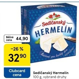 Sýr Hermelín Sedlčanský
