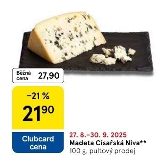 Sýr Niva císařská Madeta