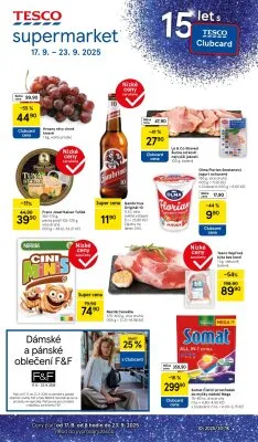 akční leták Tesco 17.9.2025-23.9.2025