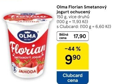 Jogurt smetanový Florian Olma