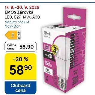 LED žárovka Emos