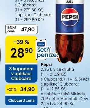 Limonáda Pepsi