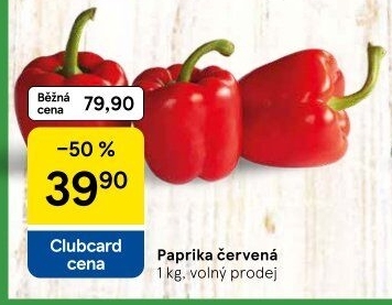 Paprika červená