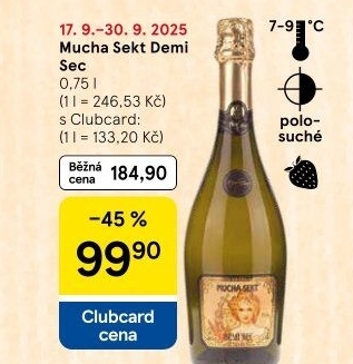 Sekt Demi Sec Mucha