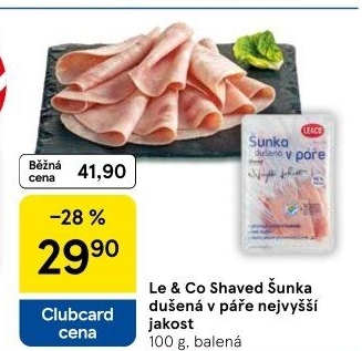 Šunka dušená nejvyšší jakosti LE&