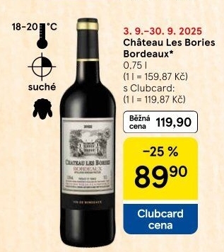 Vina Bordeaux Chateau Les Bories