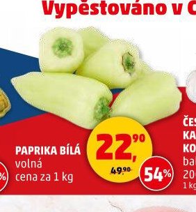 PAPRIKA BÍLÁ