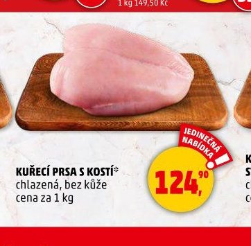 KUŘECÍ PRSA S KOSTÍ