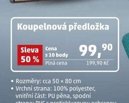 Koupelnová předložka