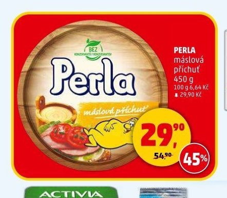 PERLA máslová příchuť