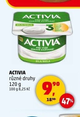 ACTIVIA různé druhy