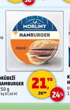 DRŮBEŽÍ HAMBURGER
