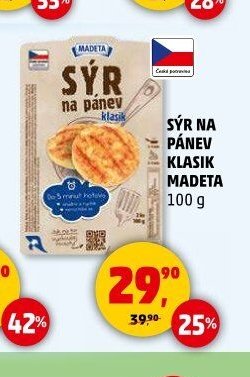 SÝR NA PÁNEV KLASIK MADETA