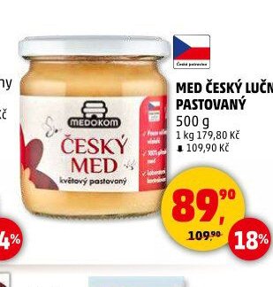 Med český luční pastovaný