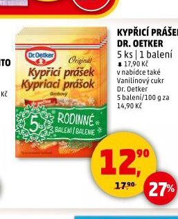 Kypřící prášek Dr. Oetker