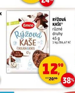 Rýžová kaše různé druhy