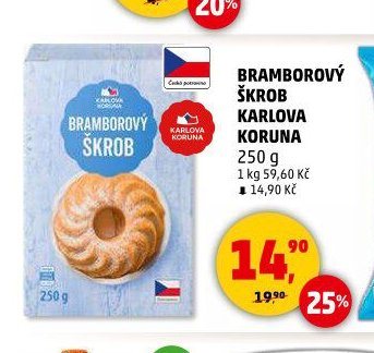 Bramborový škrob Karlova Koruna