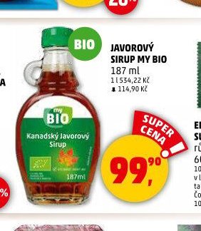 Javorový sirup My Bio