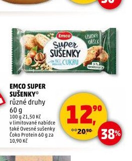 Emco Super sušenky různé druhy
