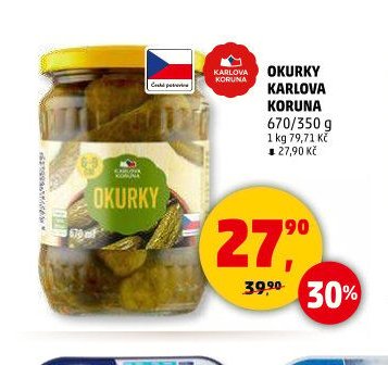 Okurky Karlova Koruna